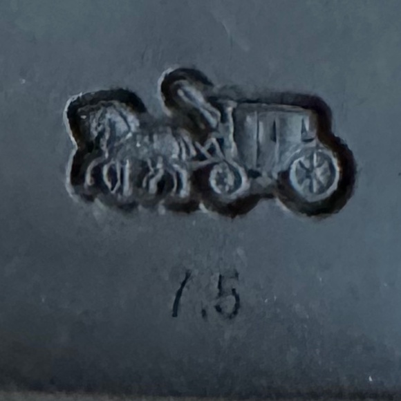 Coach Women's Patent Leather Leah Loafer Black Size 7.5 - Picture 8 of 11